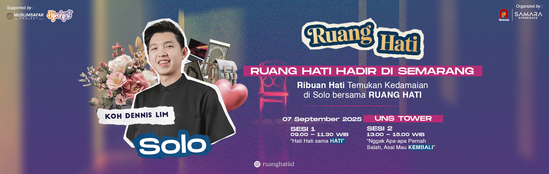 Momen Healing Spiritual: Ribuan Hati Temukan Kedamaian di Solo bersama RUANG HATI